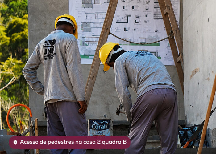 Foto da obra