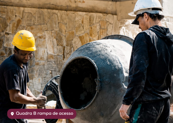 Foto da obra